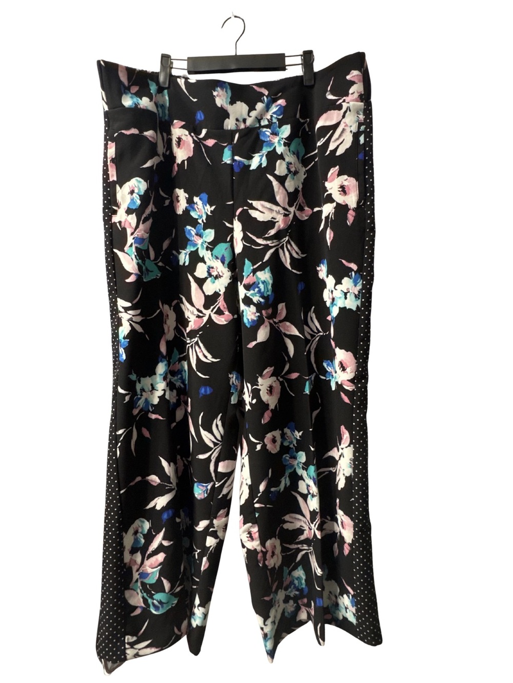 Lane Bryant NWT Floral Wide Leg Pull-On Pants 22/24 Plus